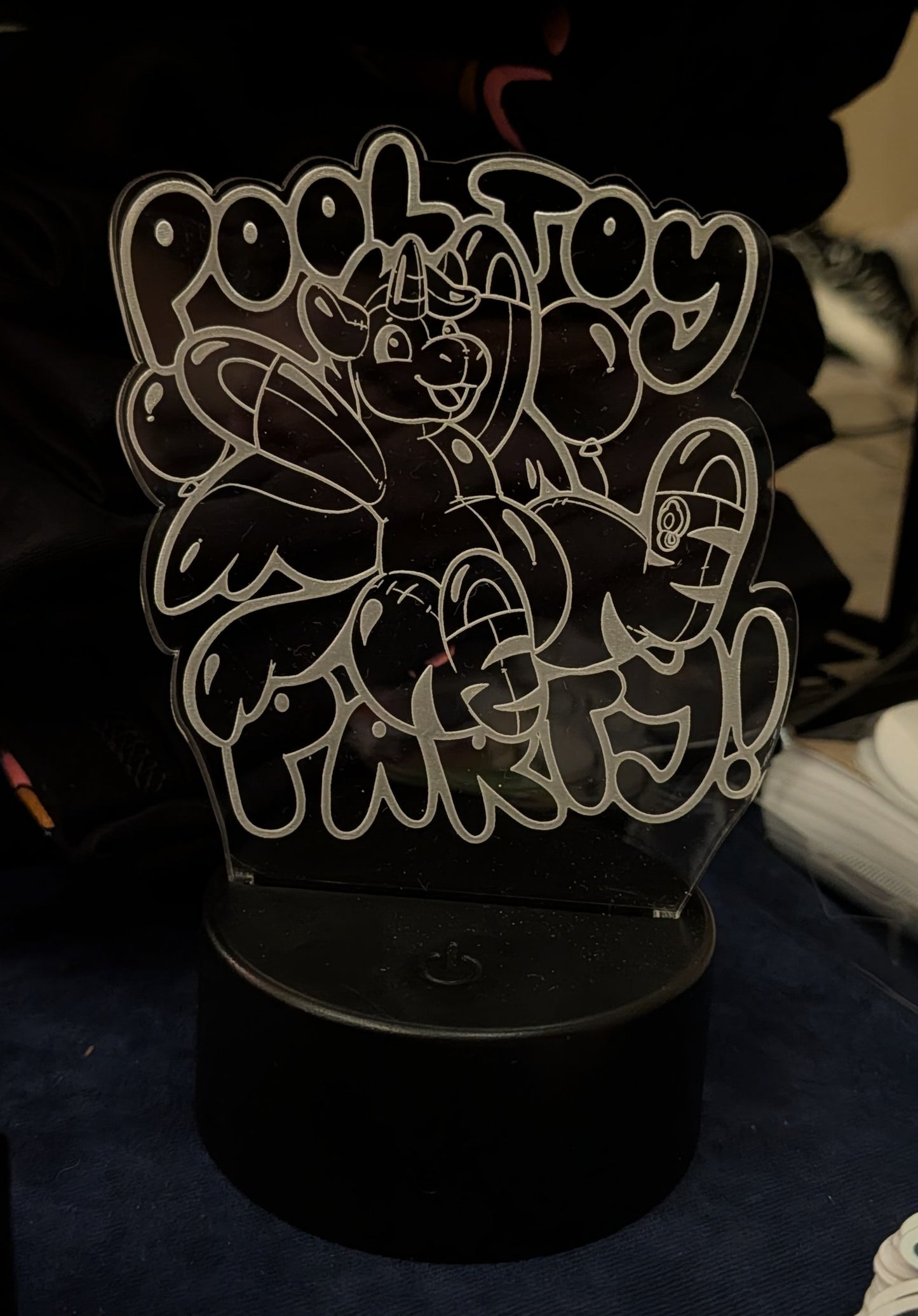 PoolToyParty Night Light by Frengers Arts.