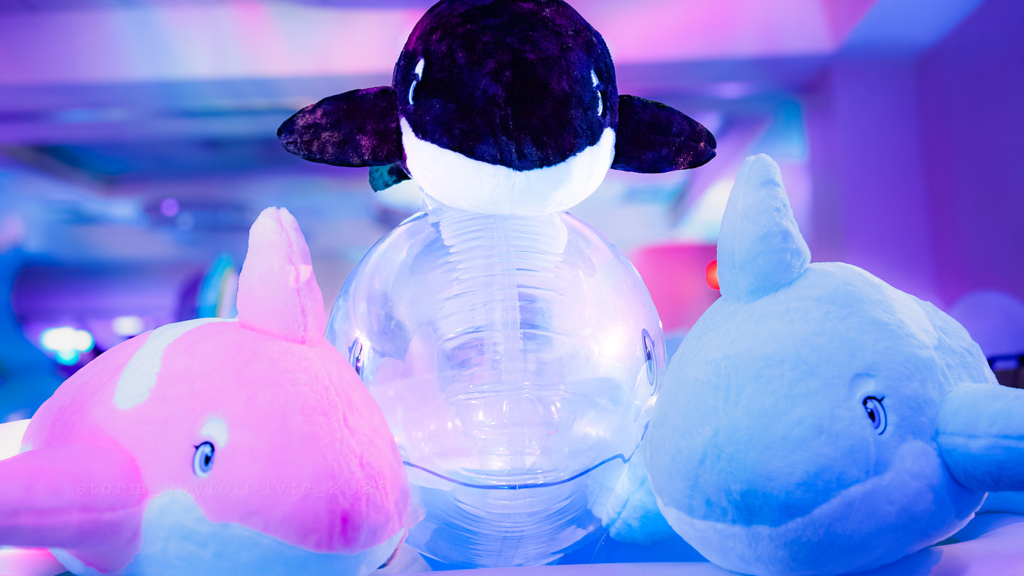 40" Plush Orca