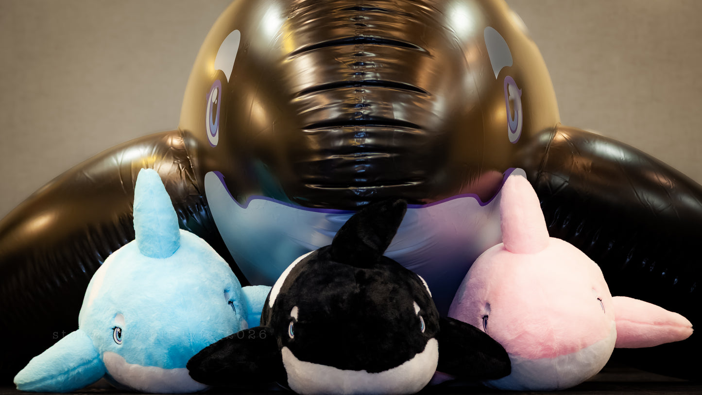 40" Plush Orca