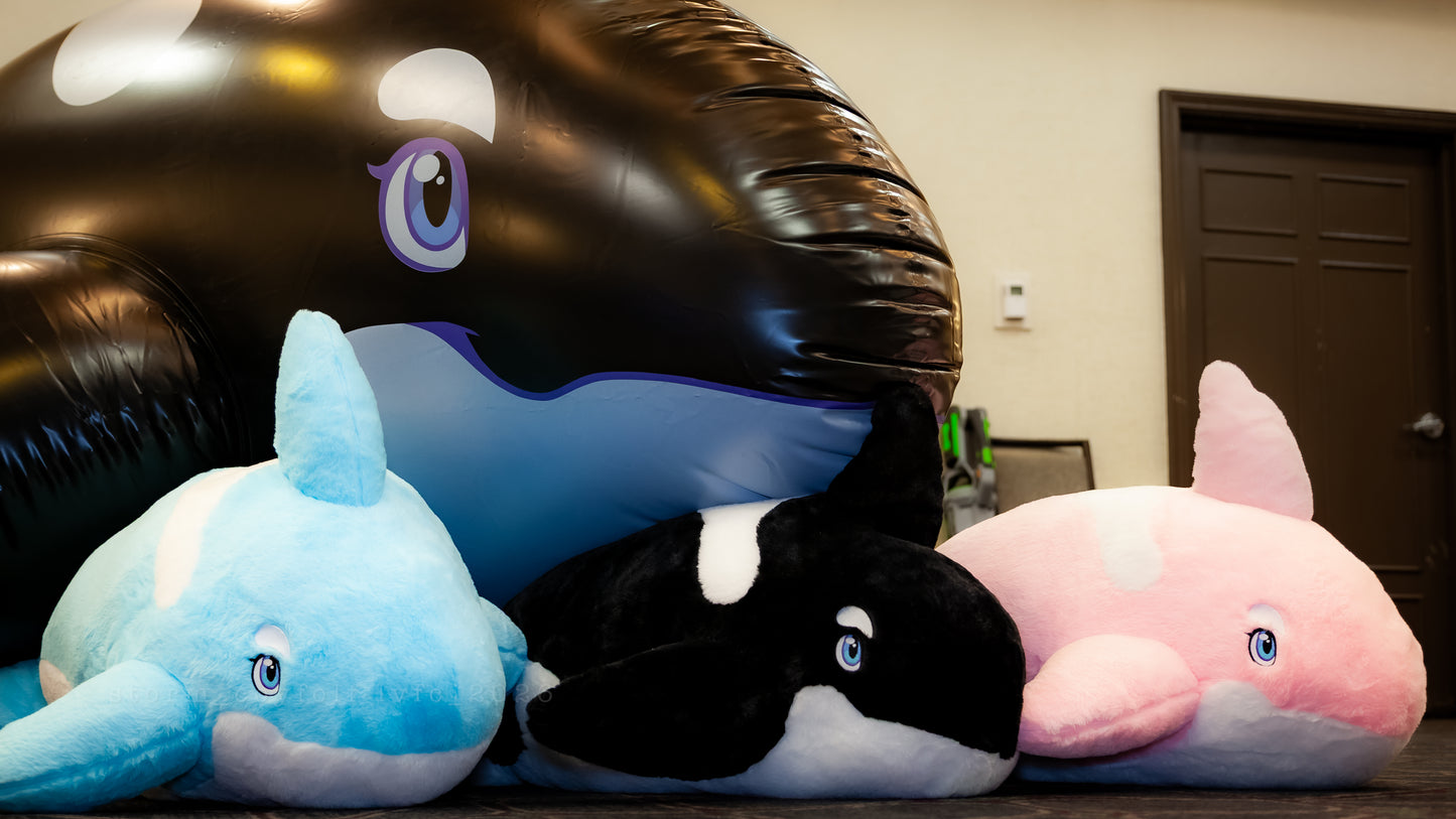 40" Plush Orca