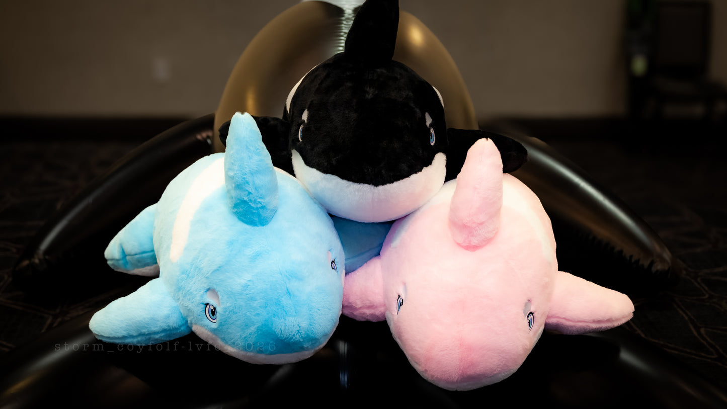 40" Plush Orca