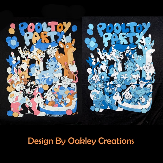 Pool Toy Party T-Shirt By Oakley Creations