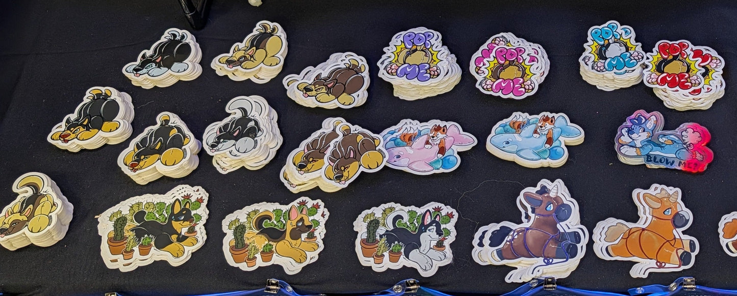 PTP Stickers by Gummi Rex