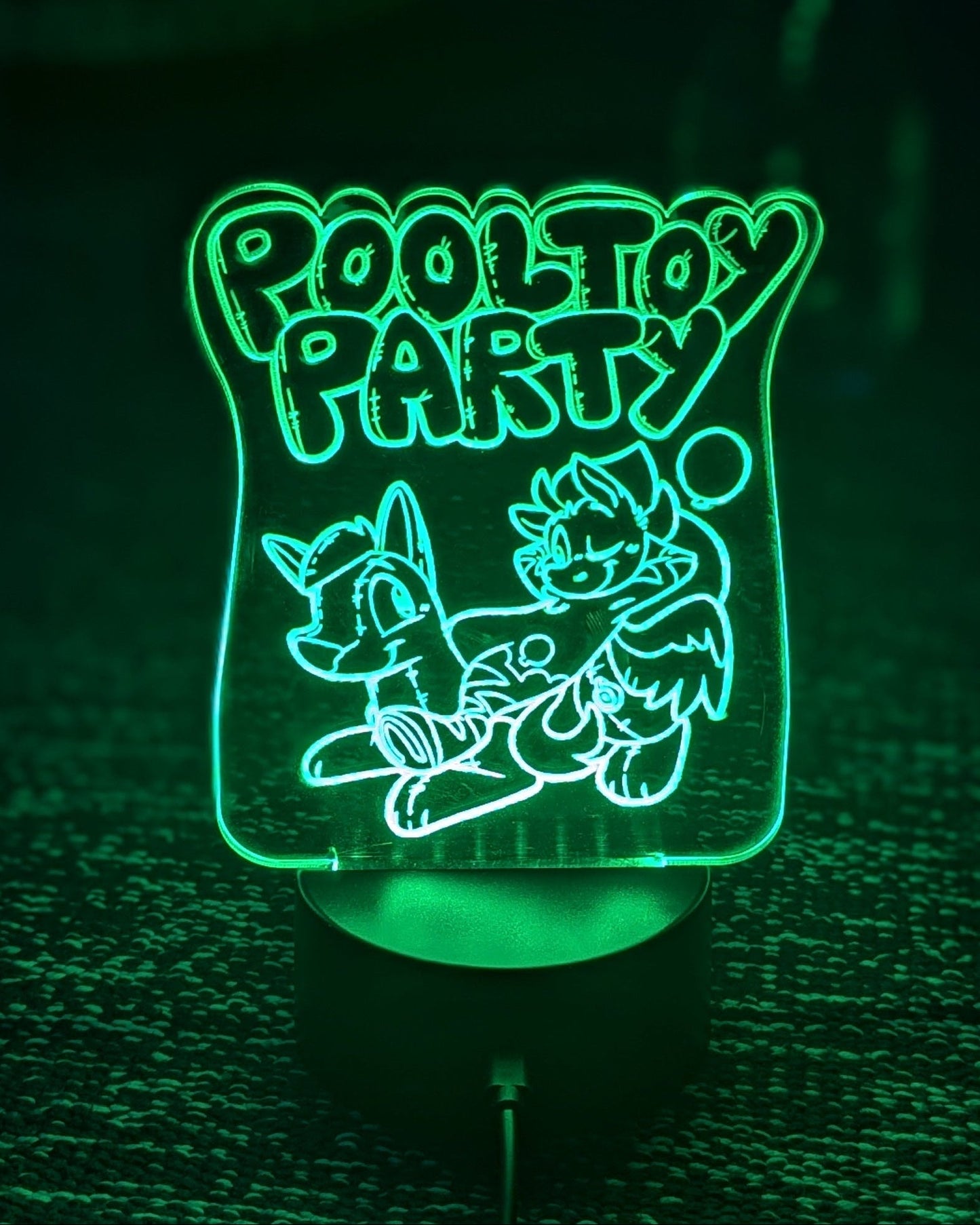 PTP Acrylic Night Light Standee