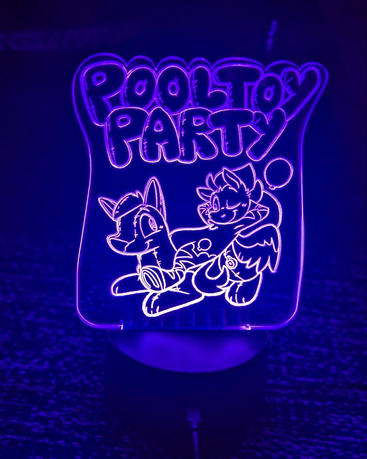 PTP Acrylic Night Light Standee