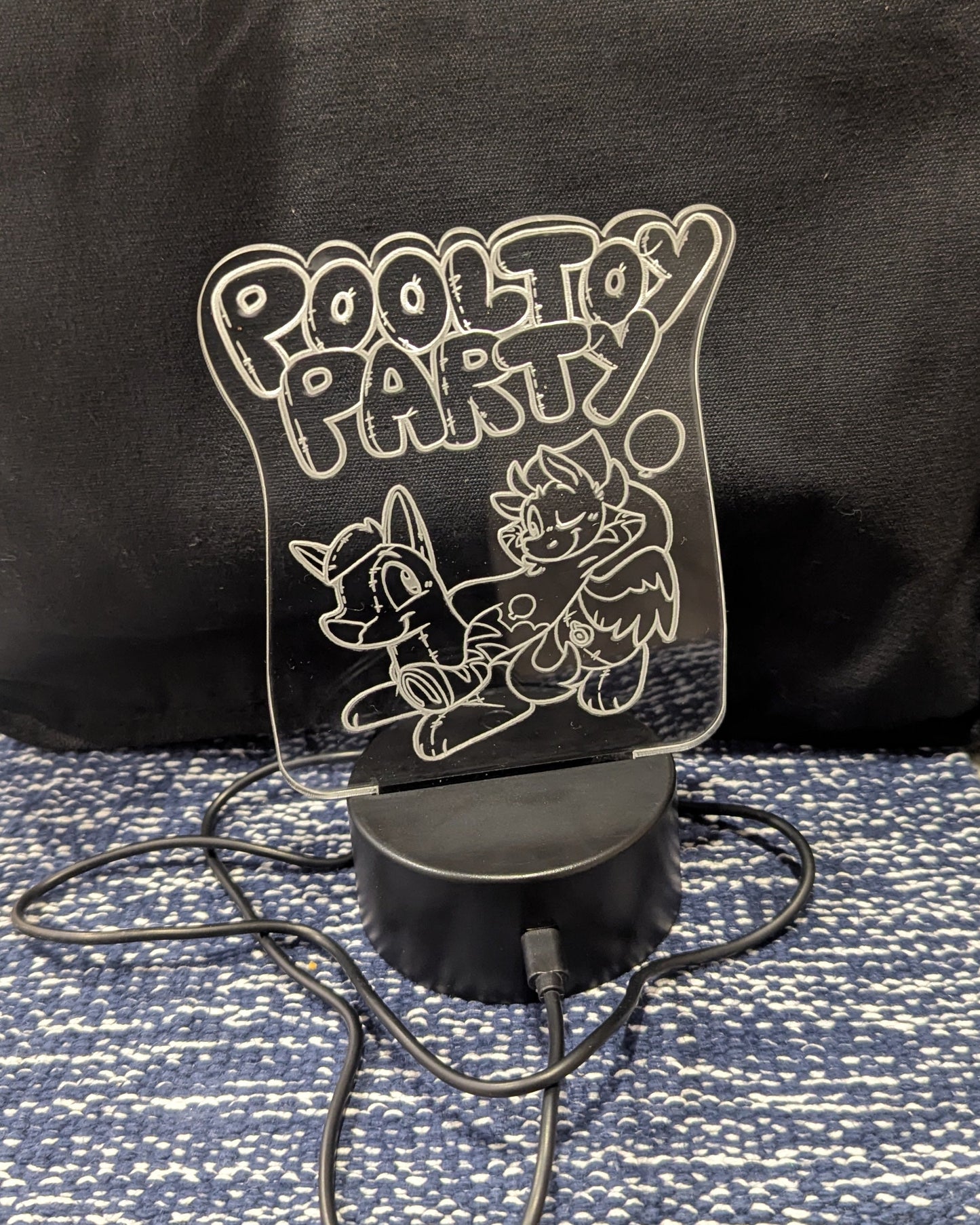PTP Acrylic Night Light Standee