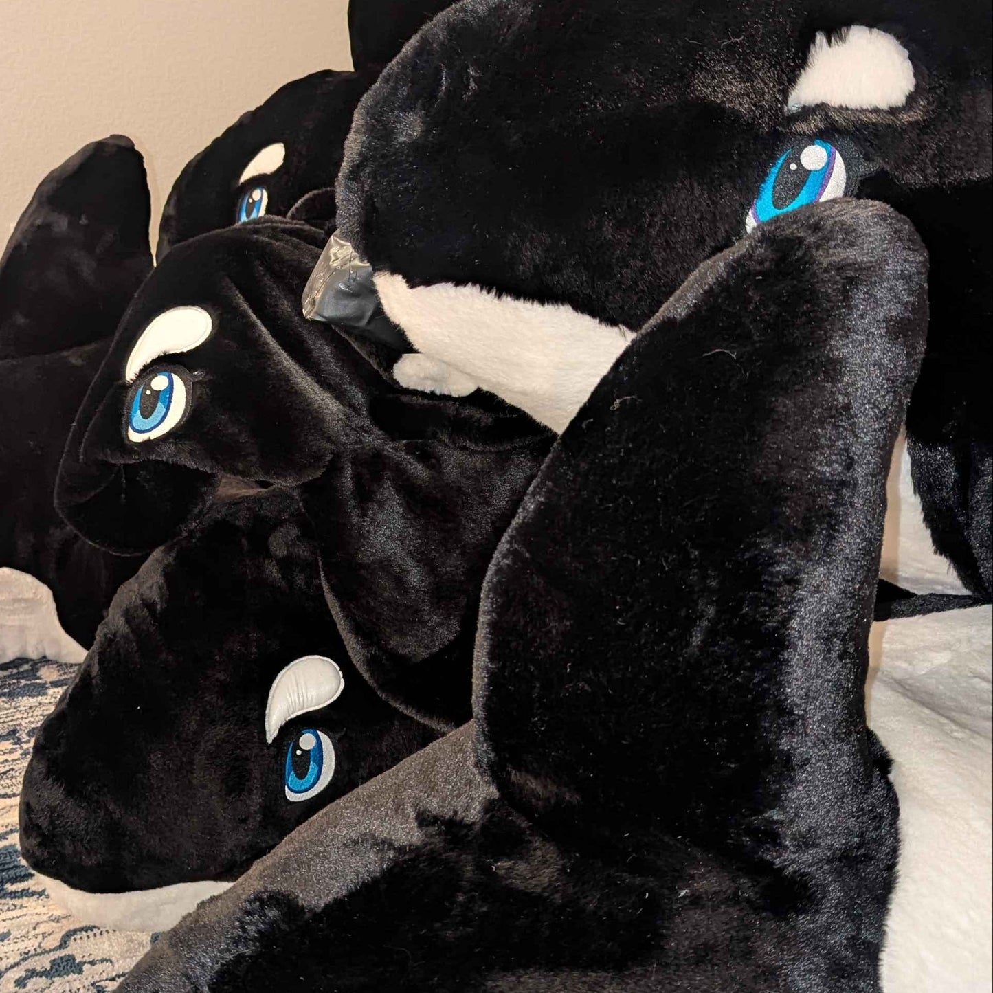 6ft Plush Orca