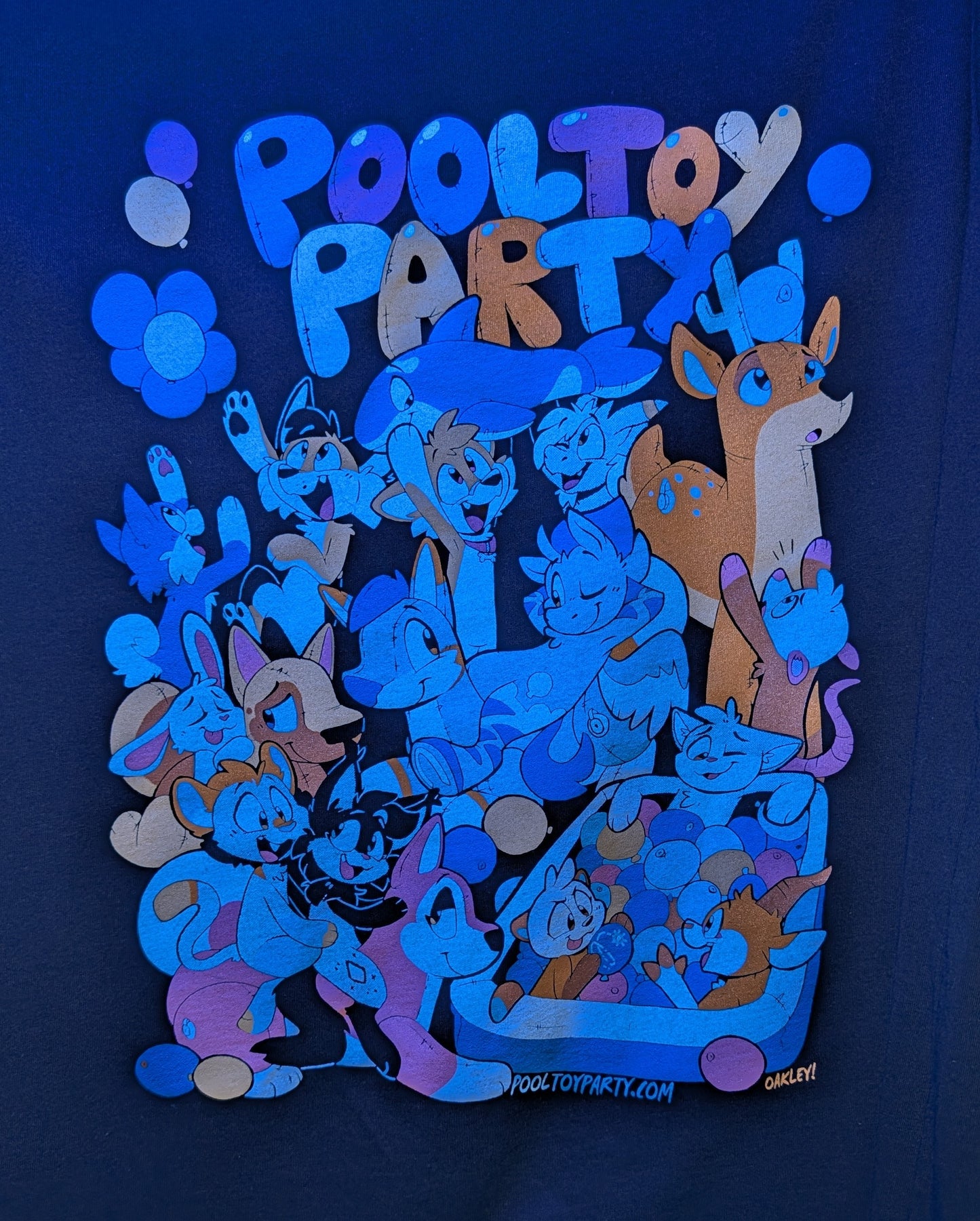 Pool Toy Party T-Shirt By Oakley Creations
