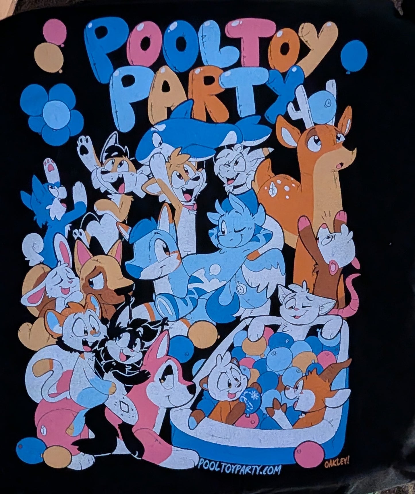 Pool Toy Party T-Shirt By Oakley Creations
